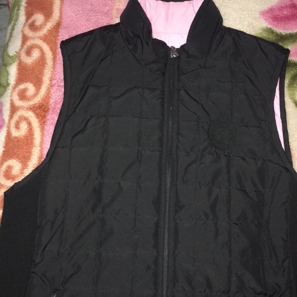Ralph Lauren Reversible Quilted Vest with Stand-Up Collar - Picture 3 of 7